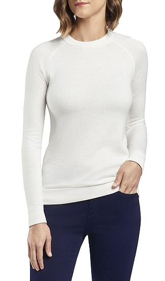 Peter Millar Women's Crown Soft Birdseye Crewneck Golf Sweaters - Previous Season Style